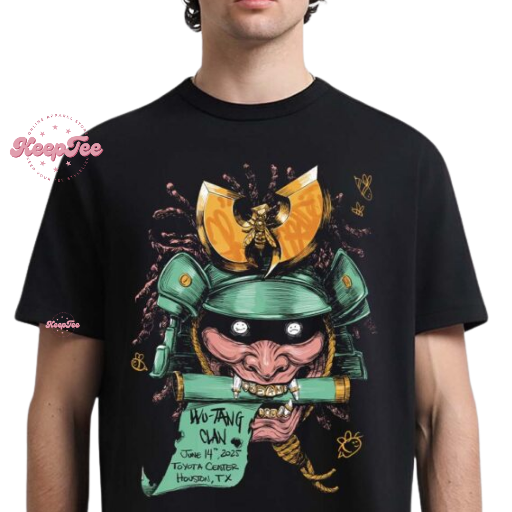 Wu Tang Clan Houston Texas 2025 Shirt