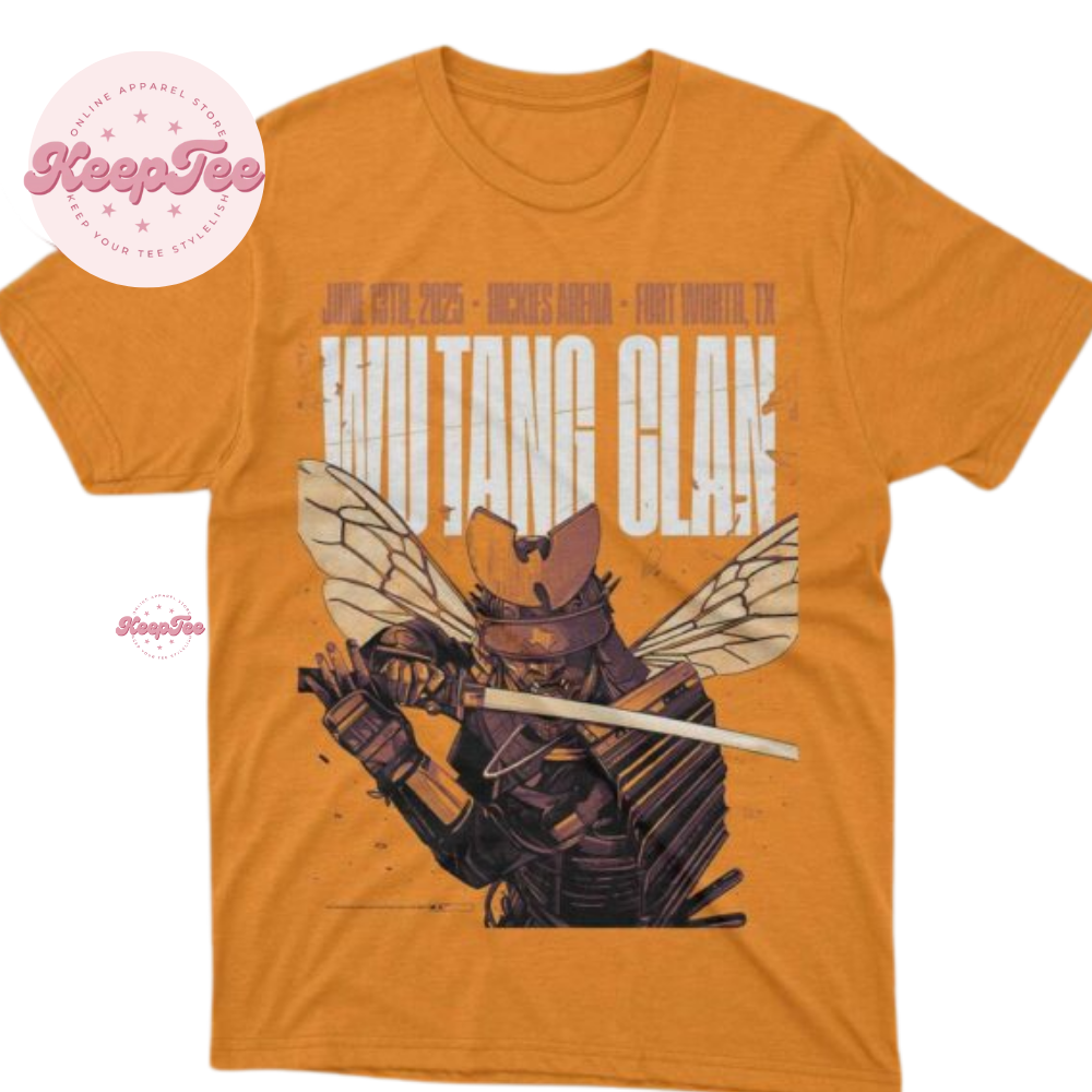 Wu Tang Clan Fort Worth Texas 2025 Shirt