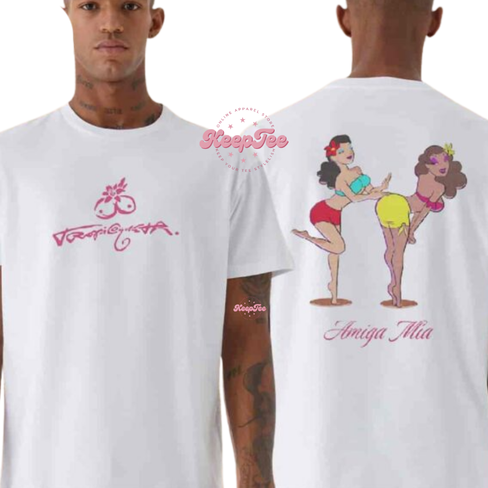 Karol G Amiga Mia Merchandise 2025 Two Sides Unisex Shirt