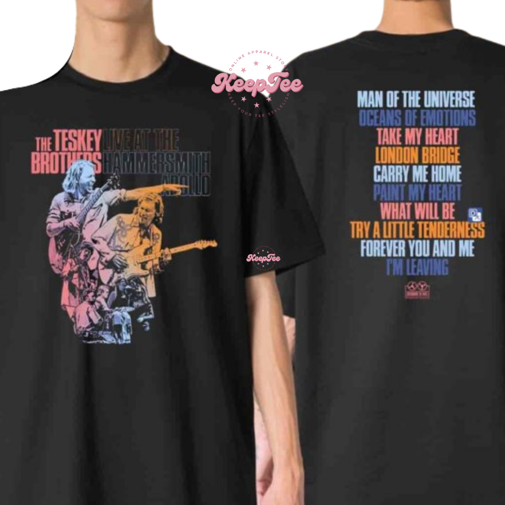 The Teskey Brothers Live At The Hammersmith Apollo Merchandise 2025 Shirt