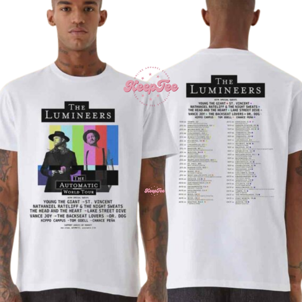 The Lumineers The Automatic World Tour 2025 Shirt