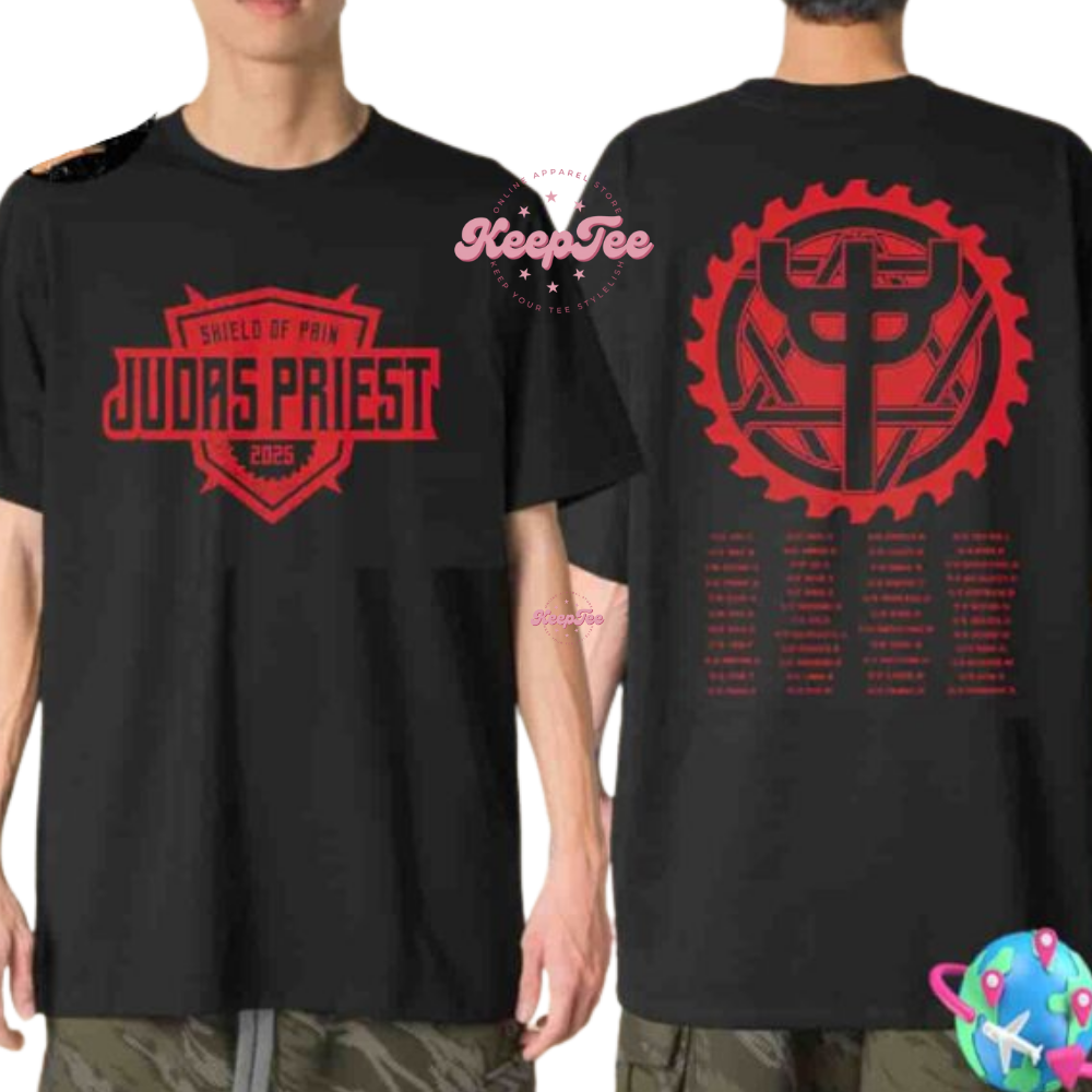Judas Priest Shield Of Pain 2025 Shirt