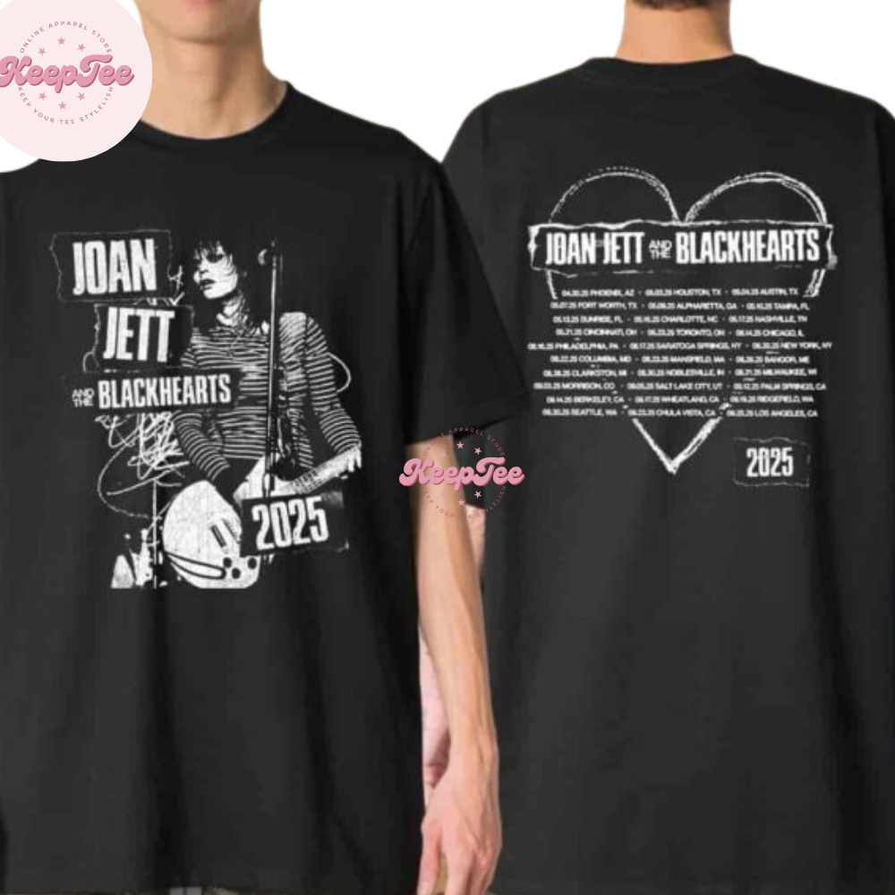Joan Jett And The Blackhearts Tour 2025 Shirt