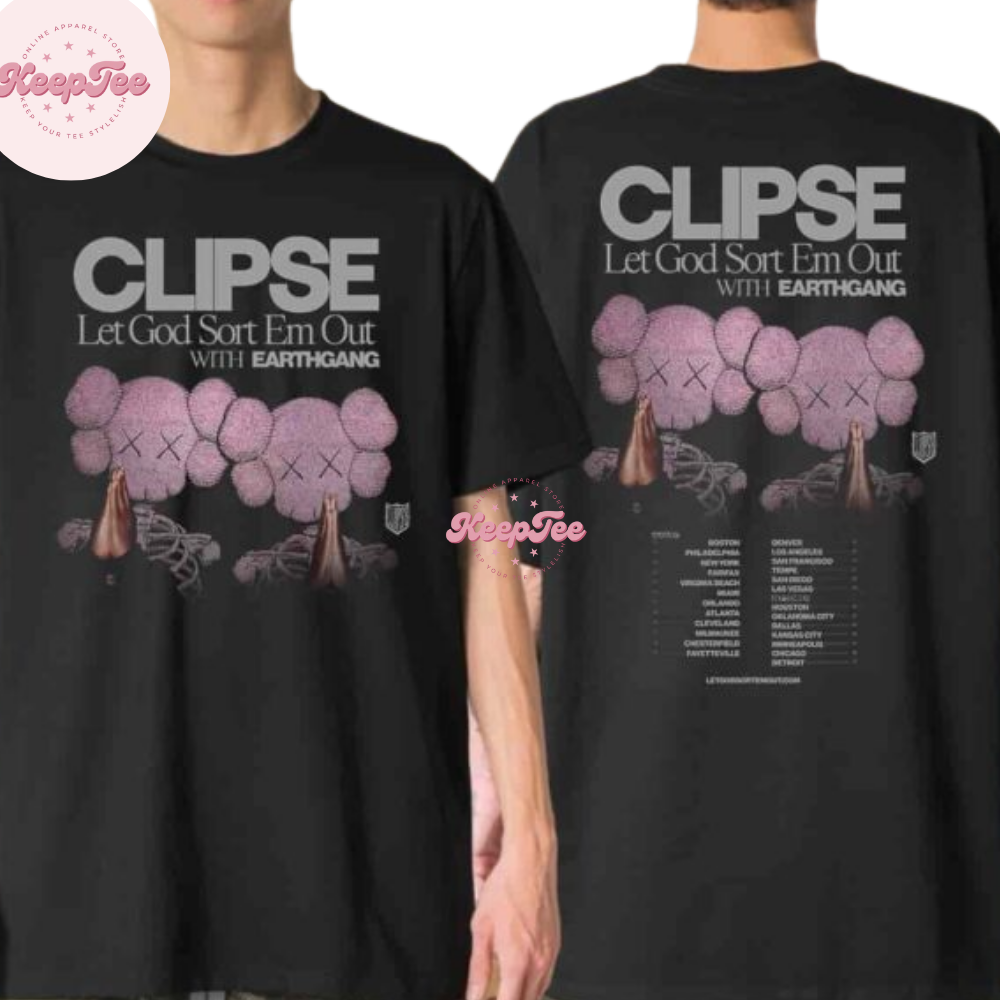 Clipse Let Fod Sort Em Out Tour 2025 Shirt