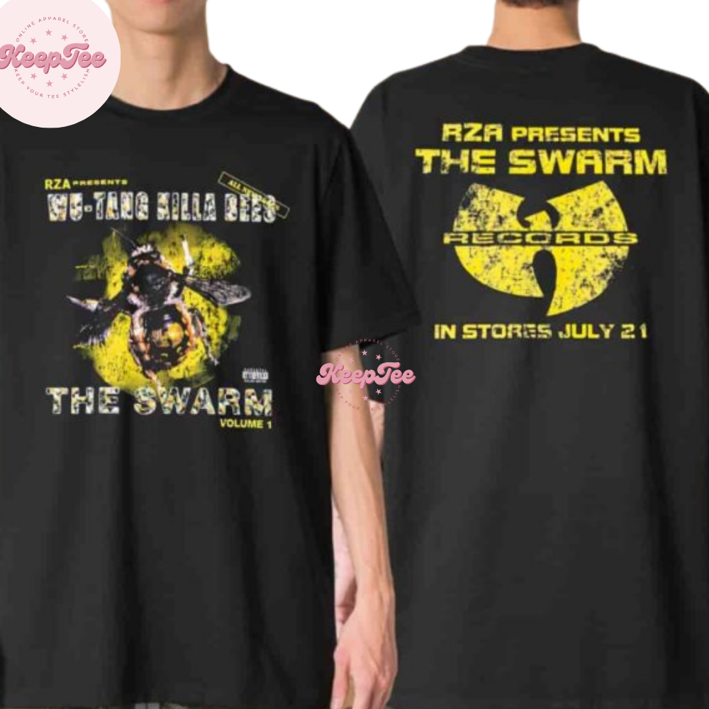 Wu Tang Clan Killa Bees The Swarm Records In Stories July 21 Merchandise 2025 Shirt