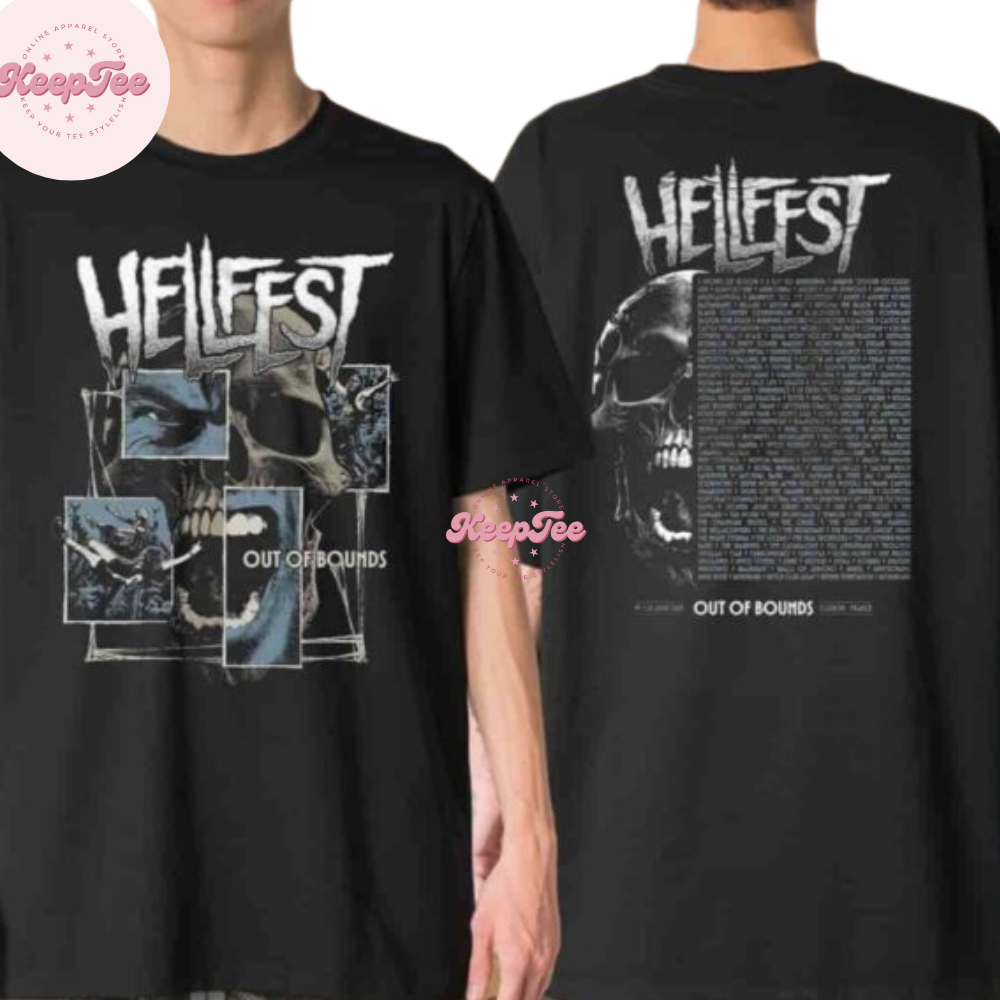 Hellfest 2025 Out Of Bounds Exclusive Shirt