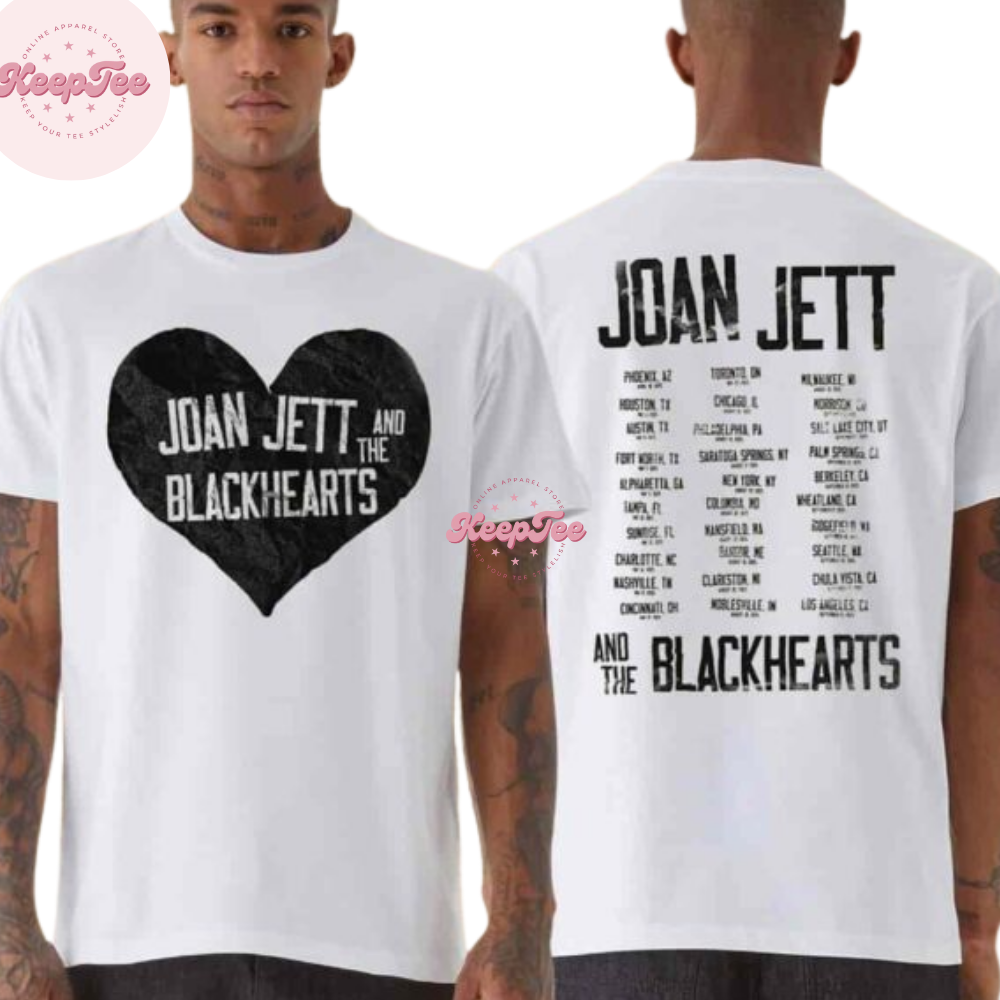 Joan Jett And The Blackhearts Tour 2025 Shirt