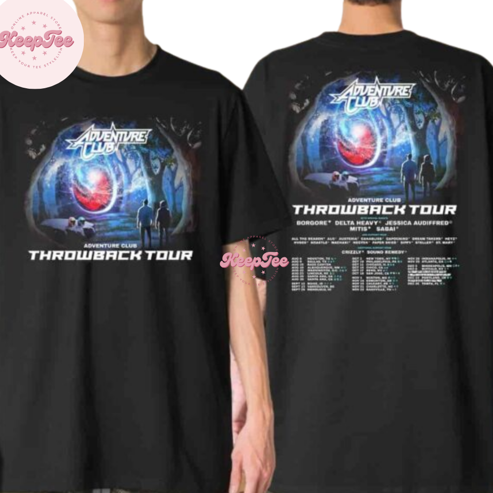 Adventure Club Band Throwback Tour 2025 Shirt