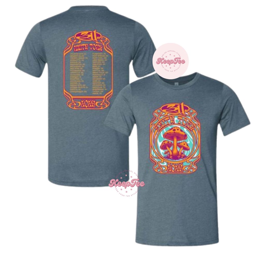 311 Band Unity Tour 2025 Shrooms Shirt
