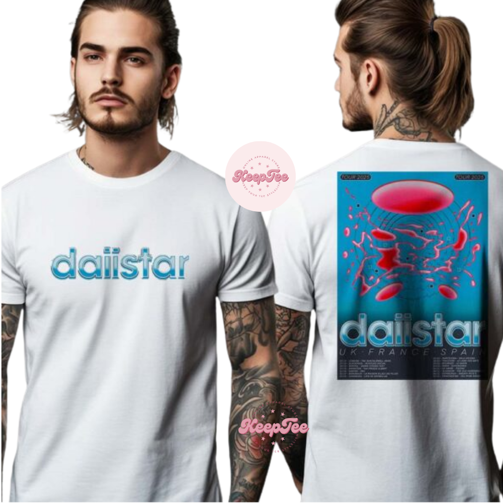 Daiistar Uk & France & Spain 2025 Tour Shirt