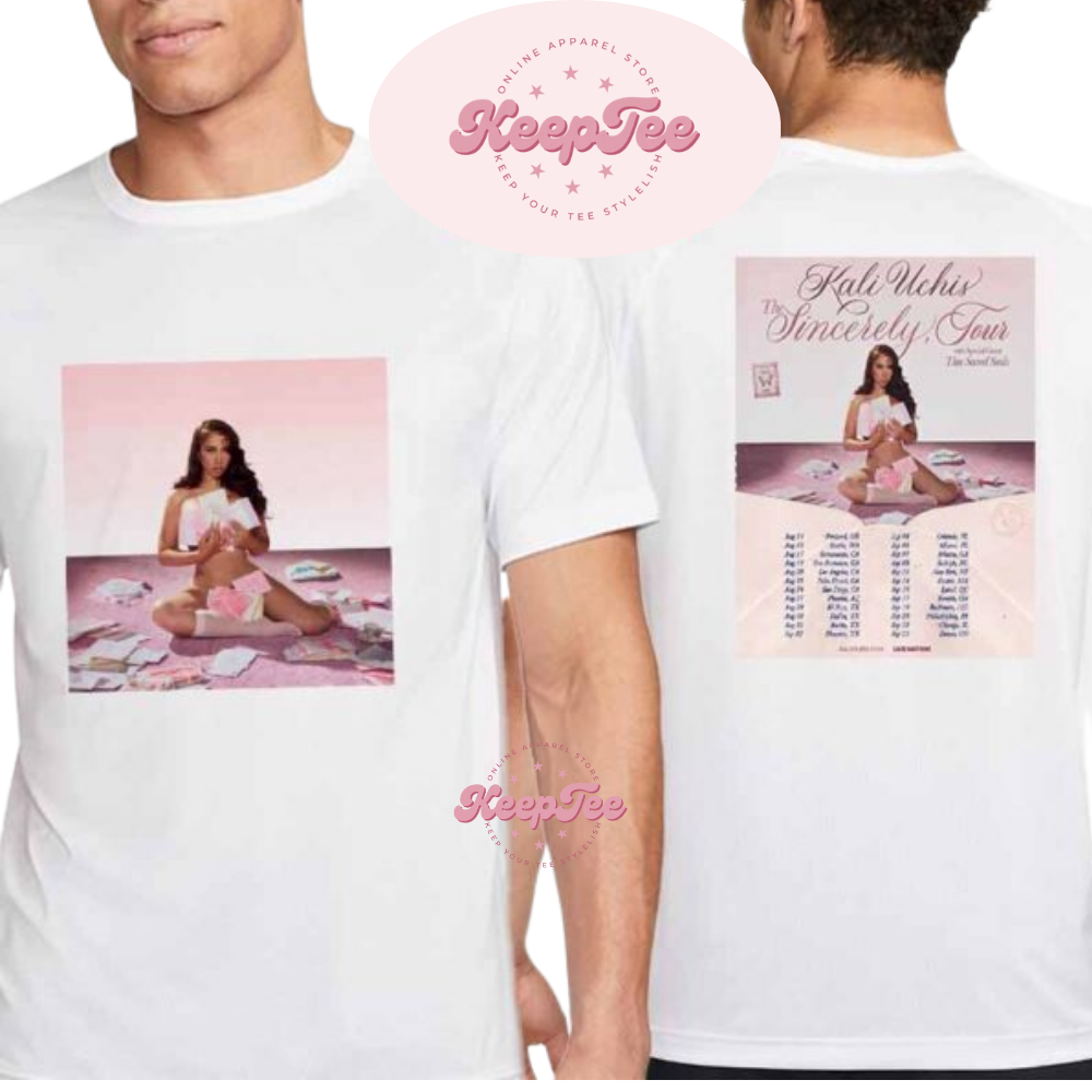 Kali Uchis The Sincerely 2025 Tour Shirt