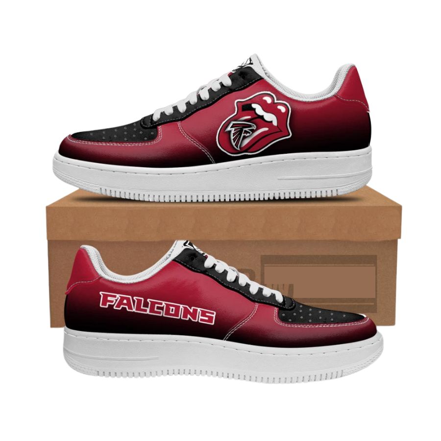 Nfl Atlanta Falcons Air Force 1 Shoes Sexy Lips For Fans For Men Women
