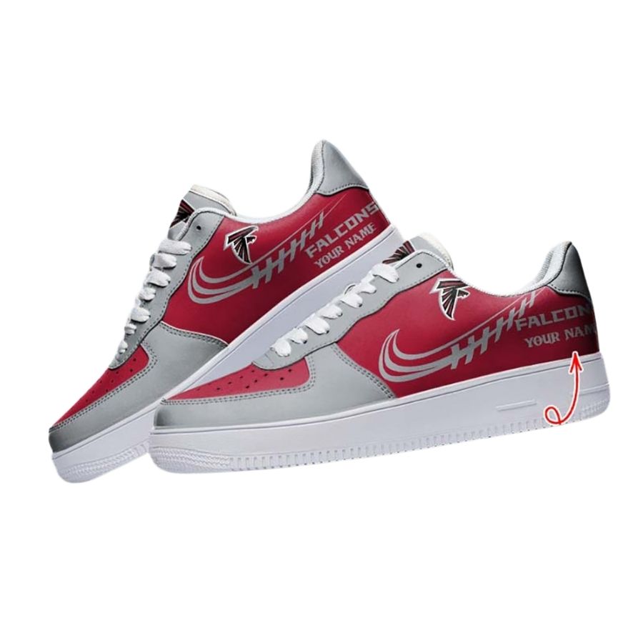 Custom Atlanta Falcons Air Force 1 Sneakers Personalized Sports Shoes For Men Women