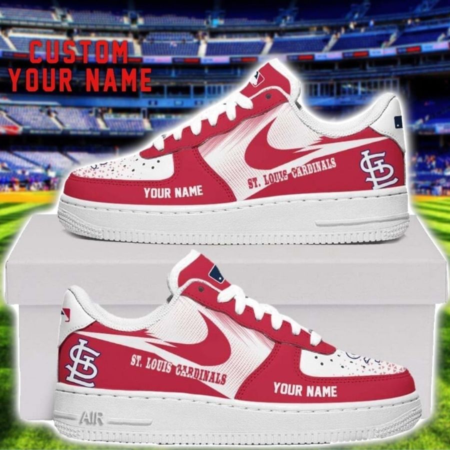 St. Louis Cardinals Air Force Shoes Sneakers For Men Women Gift Custom Name For Men Women