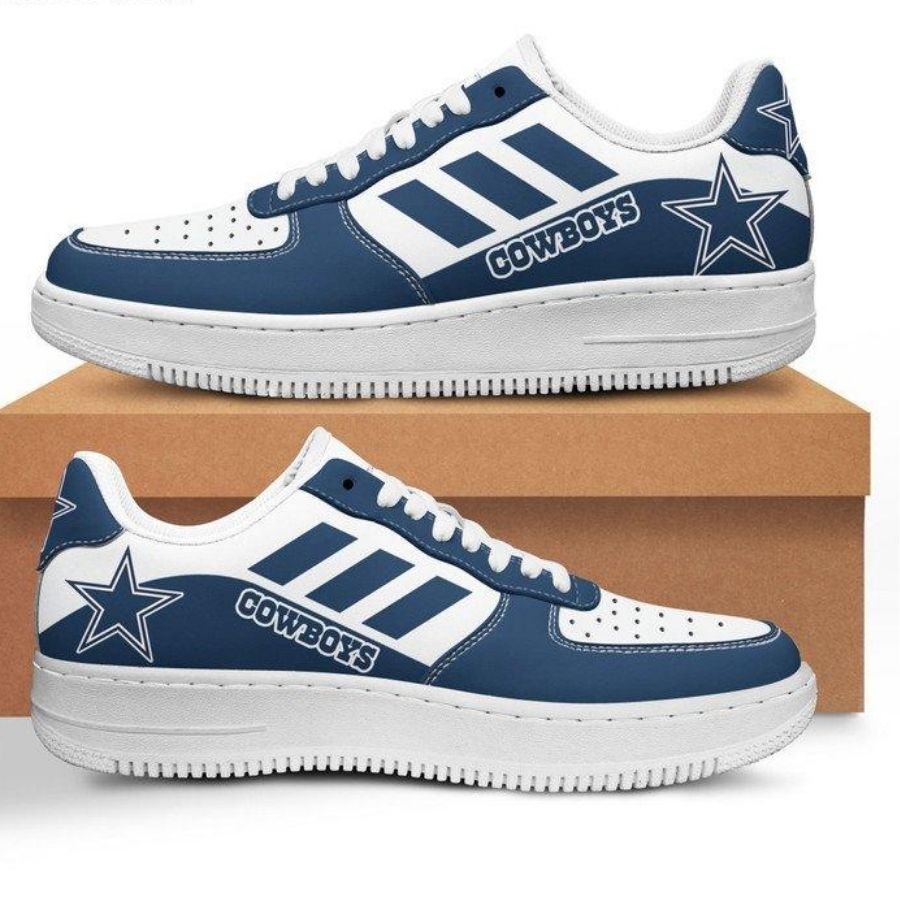 Dallas Cowboys Air Force 1 Sneaker Shoes For Men Women