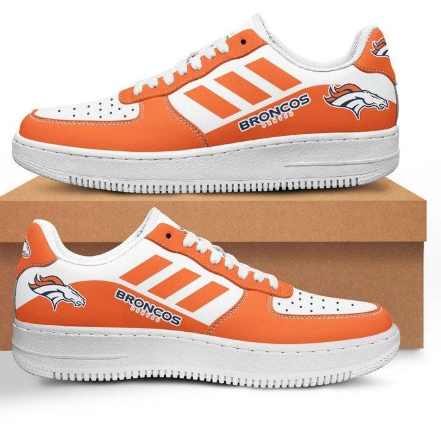 Denver Broncos Air Force 1 Sneaker Shoes For Men Women