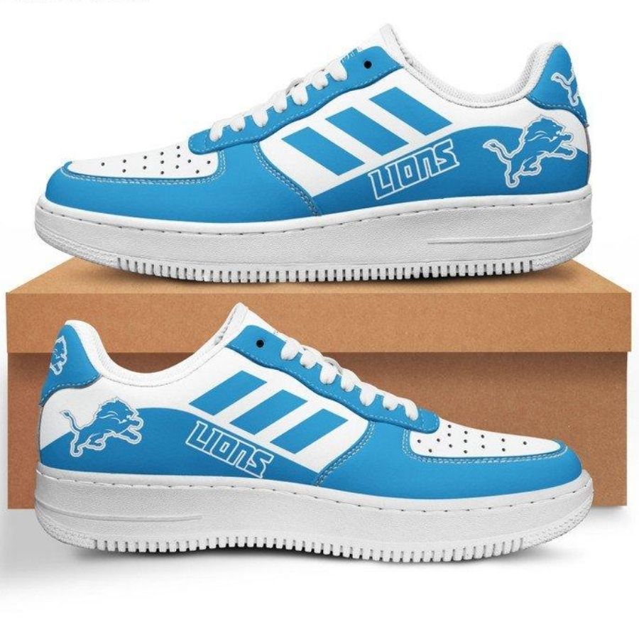 Detroit Lions Air Force 1 Sneaker Shoes For Men Women