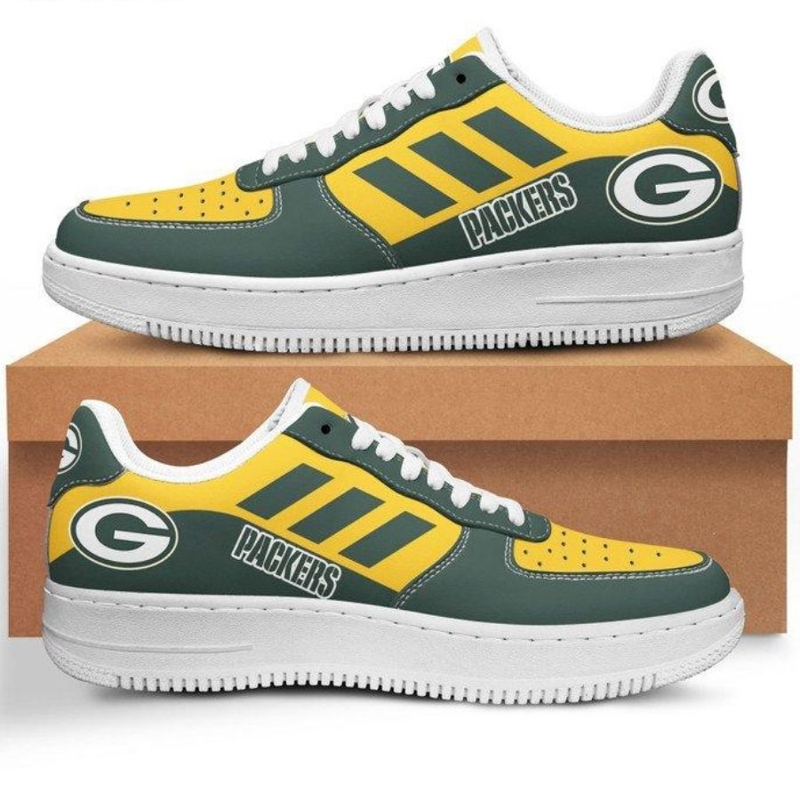 Green Bay Packers Air Force 1 Sneaker Shoes For Men Women