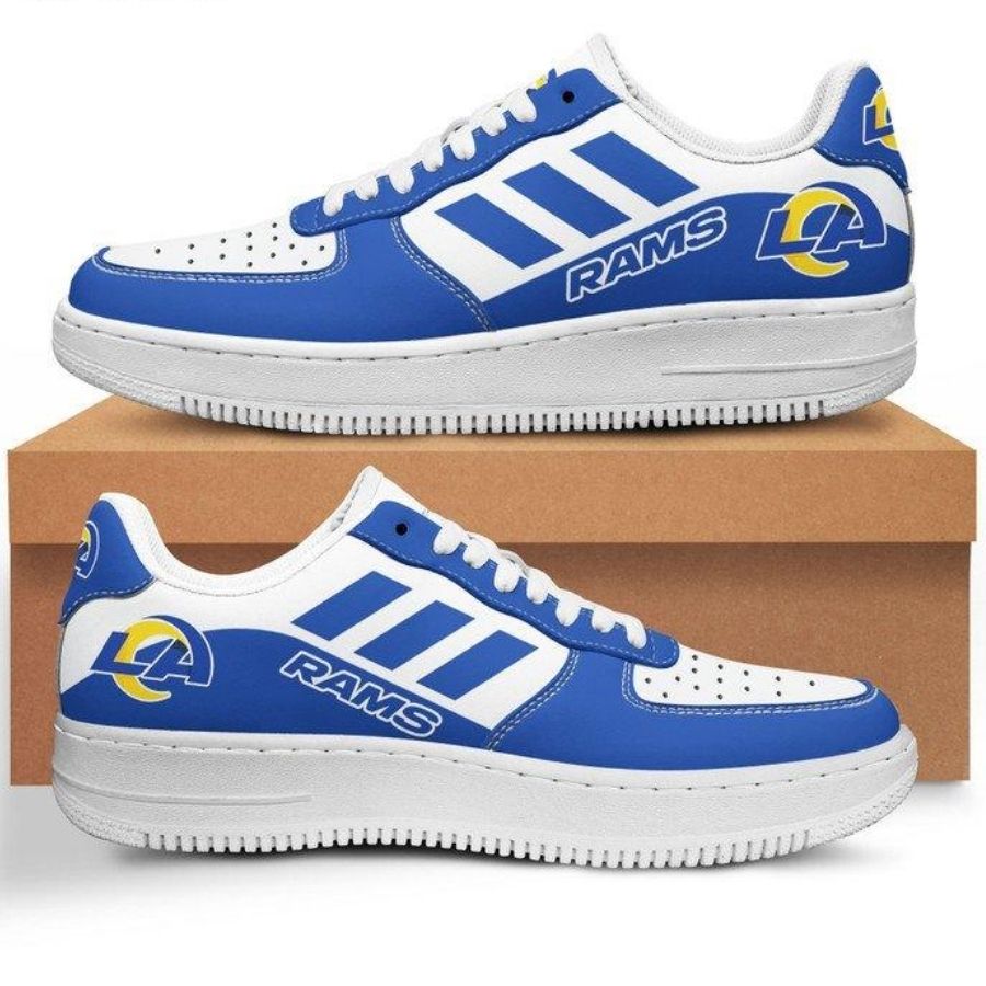 Los Angeles Rams Air Force 1 Sneaker Shoes For Men Women