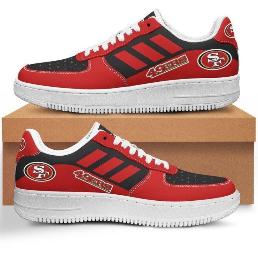 San Francisco 49Ers Air Force 1 Sneaker Shoes For Men Women