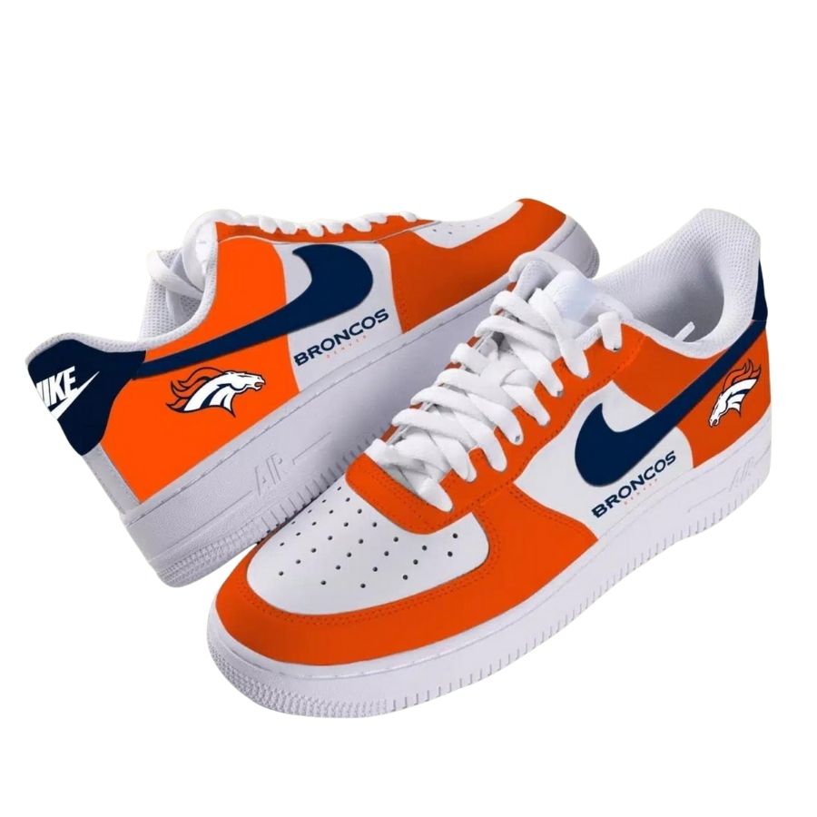 Denver Broncos Air Force Shose For Fans Air Force 1 Nfl Sneakers Product For Men Women
