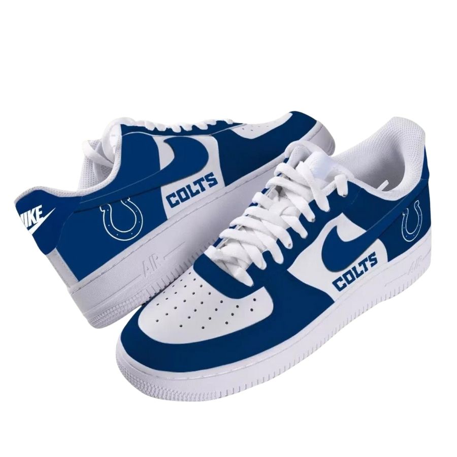 Indianapolis Colts Air Force Shose For Fans Air Force 1 Nfl Sneakers Product For Men Women