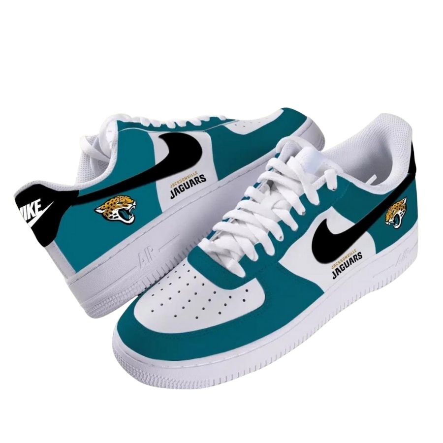 Jacksonville Jaguars Air Force Shose For Fans Air Force 1 Nfl Sneakers Product For Men Women