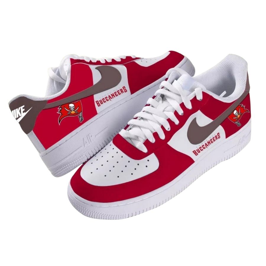 Tampa Bay Buccaneers Air Force Shose For Fans Air Force 1 Nfl Sneakers For Men Women