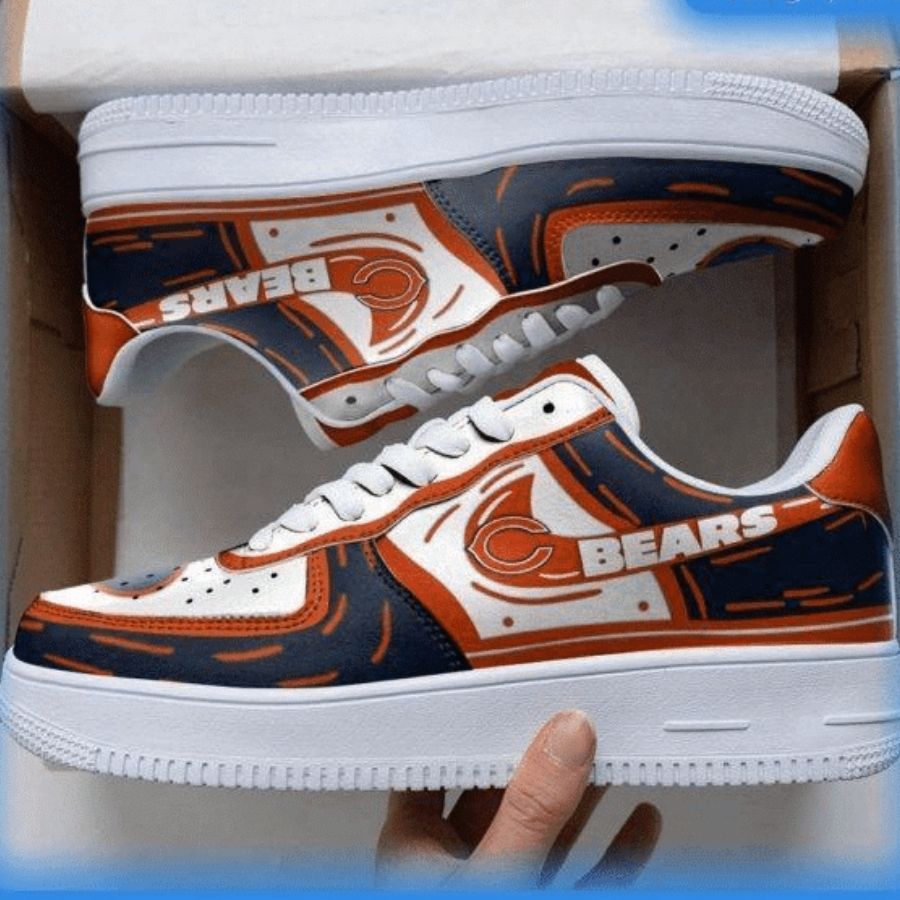 Chicago Bears Nfl Air Force 1 Sneaker For Men Women