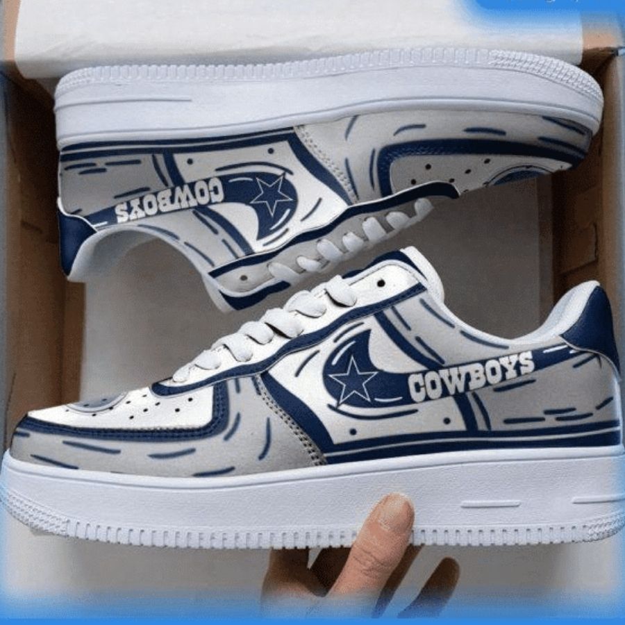 Dallas Cowboys Nfl Air Force 1 Sneaker For Men Women