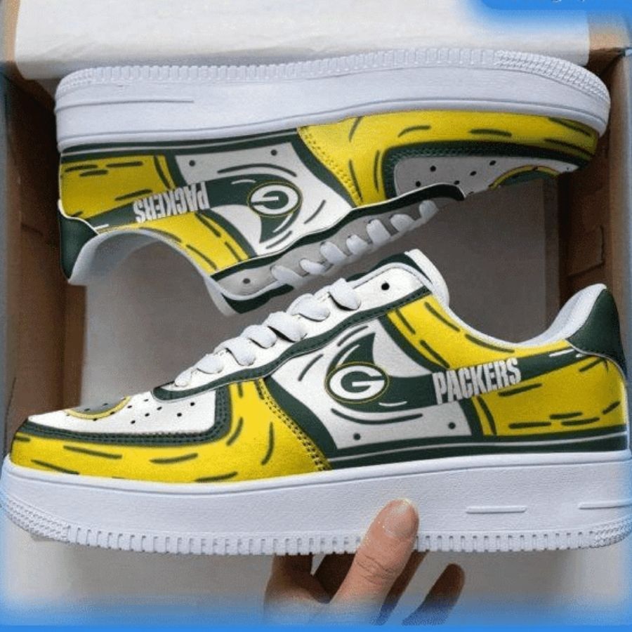 Green Bay Packers Nfl Air Force 1 Sneaker Trending For Men Women Style Special 
