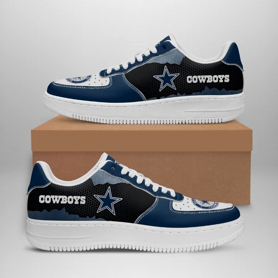 Dallas Cowboys Air Force 1 Sneakers 02 For Men Women