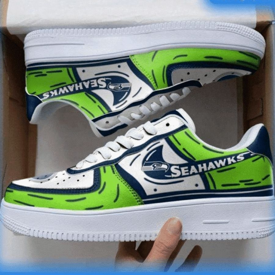 Seattle Seahawks Nfl Air Force 1 Sneaker For Men Women