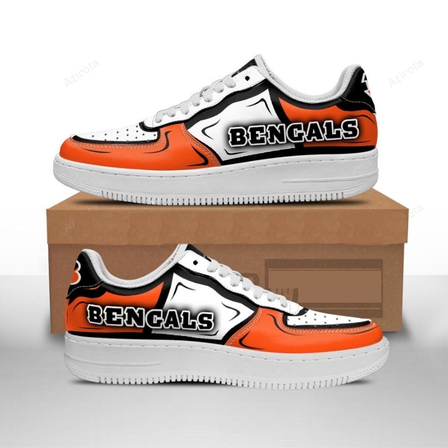 Cincinnati Bengals Air Force 1 Sneakers Custom Shoes For Men Women