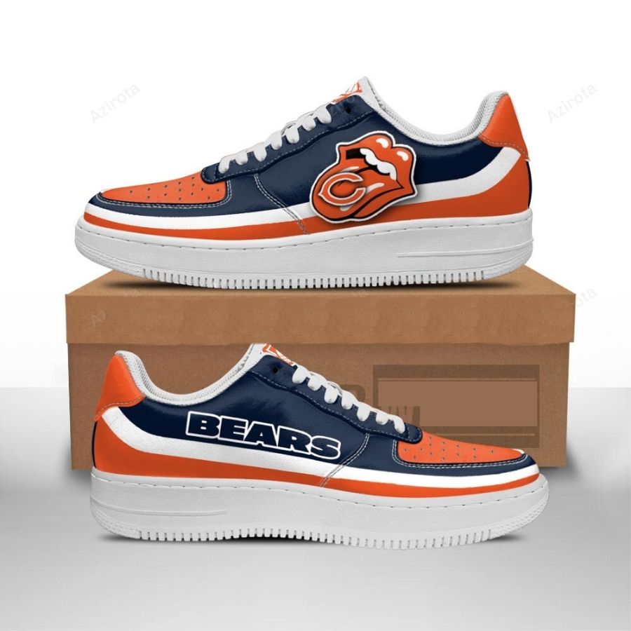 Chicago Bears Air Force 1 Sneakers Custom Force Shoes Sexy Lips For Men Women