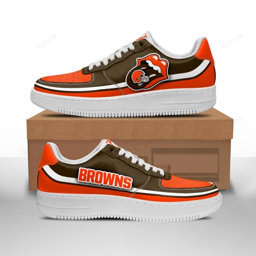 Cleveland Browns Air Force 1 Sneakers Custom Force Shoes Sexy Lips For Men Women