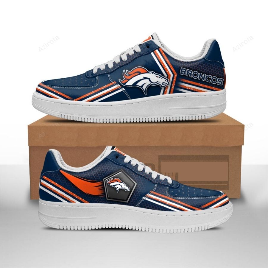 Denver Broncos Air Force 1 Sneakers Custom Force Shoes For Men Women