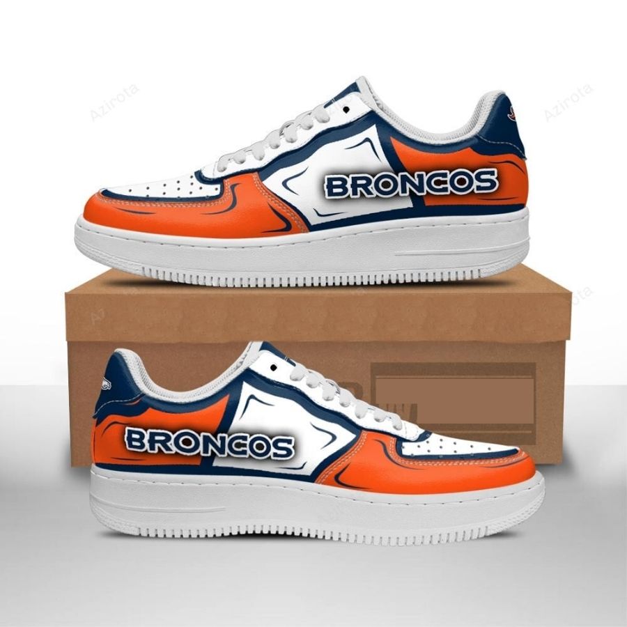 Denver Broncos Air Force 1 Sneakers Custom Shoes For Men Women