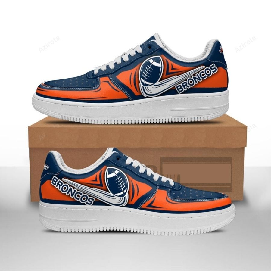 Denver Broncos Air Force 1 Shoes Custom Sneakers For Men Women