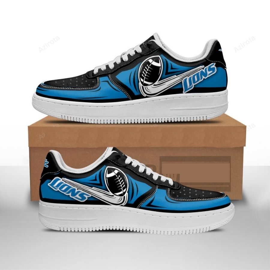Detroit Lions Air Force 1 Shoes Custom Sneakers For Men Women