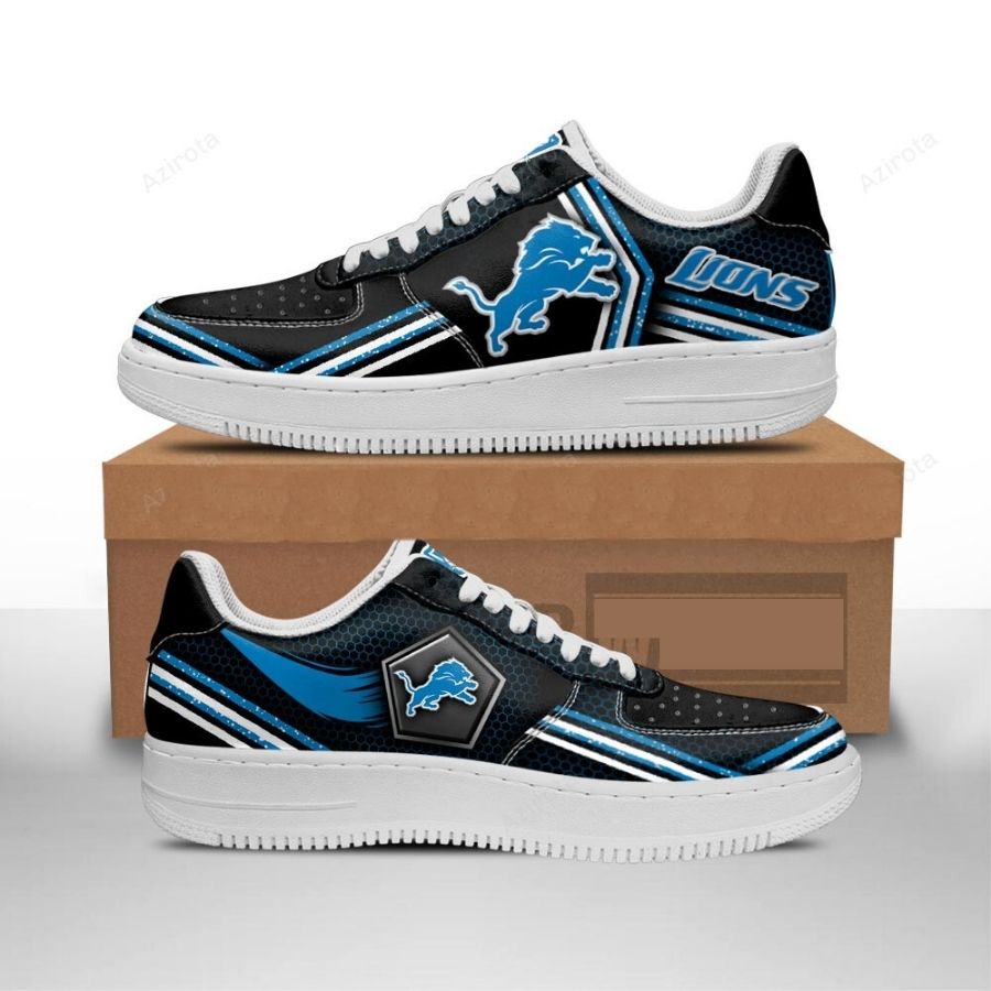 Detroit Lions Air Force 1 Sneakers Custom Force Shoes For Men Women