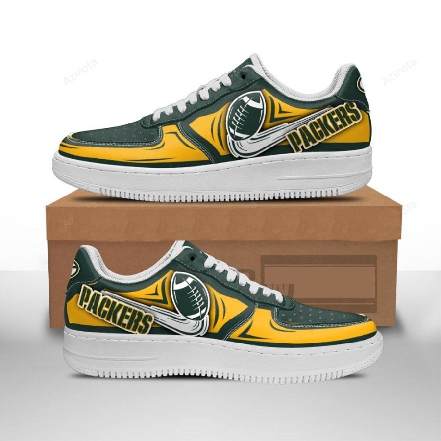 Green Bay Packers Air Force 1 Shoes Custom Sneakers For Men Women