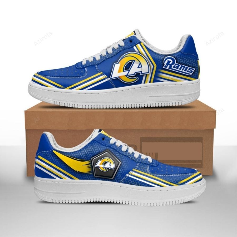 Los Angeles Rams Air Force 1 Sneakers Custom Force Shoes For Men Women