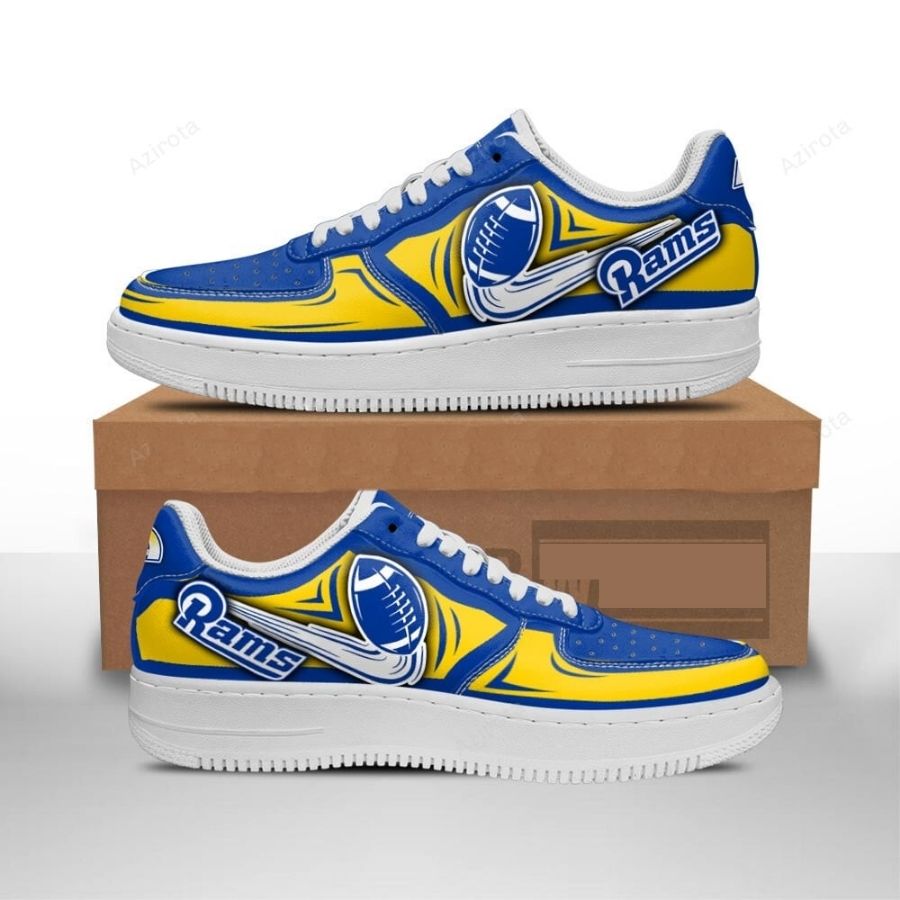 Los Angeles Rams Air Force 1 Shoes Custom Sneakers For Men Women