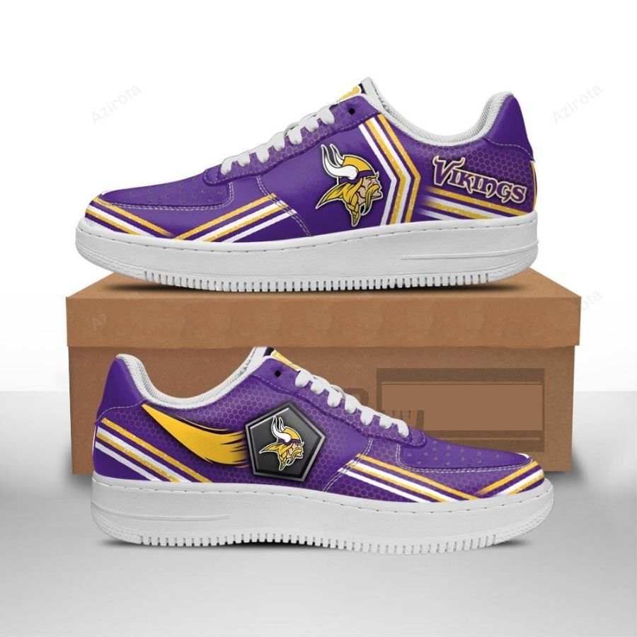 Minnesota Vikings Air Force 1 Sneakers Custom Force Shoes For Men Women