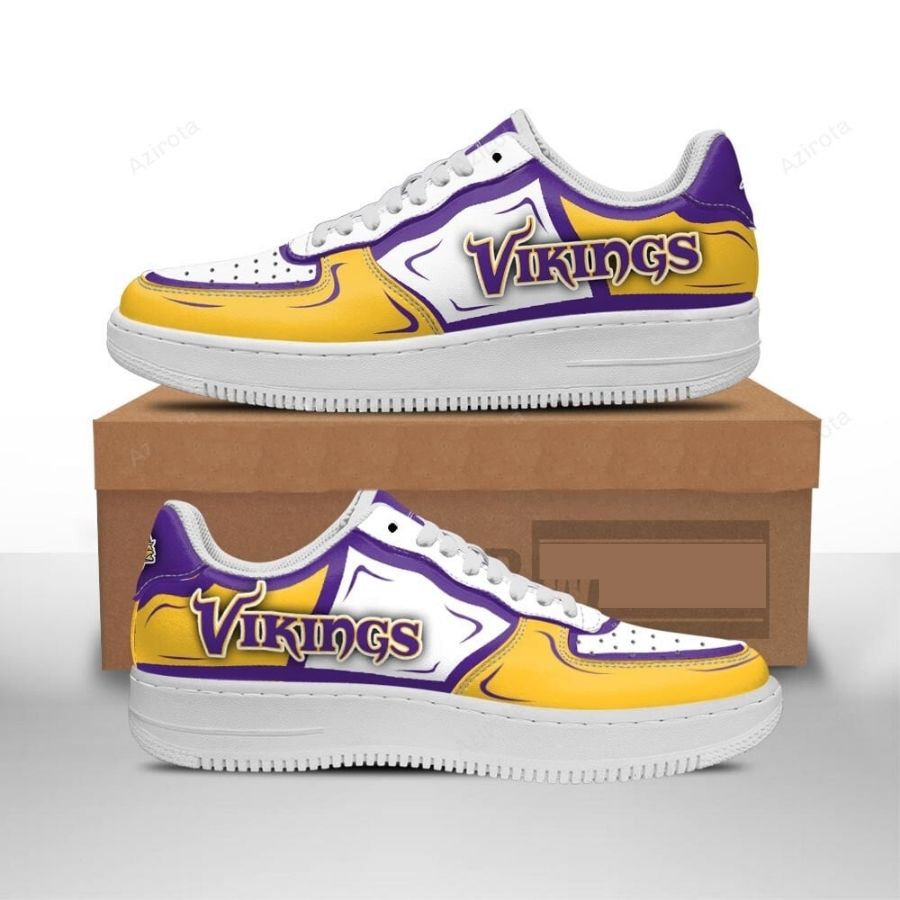 Minnesota Vikings Air Force 1 Sneakers Custom Shoes For Men Women