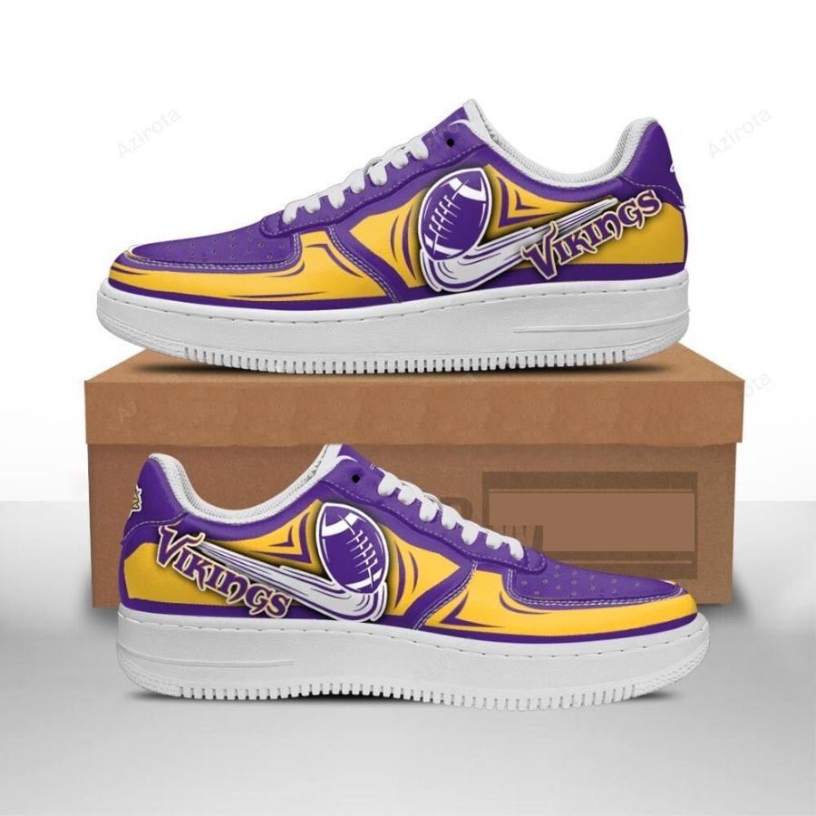 Minnesota Vikings Air Force 1 Shoes Custom Sneakers For Men Women