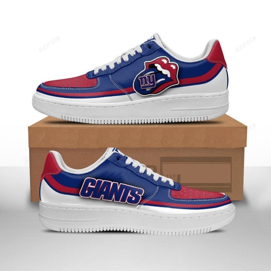 New York Giants Air Force 1 Sneakers Custom Force Shoes Sexy Lips For Men Women