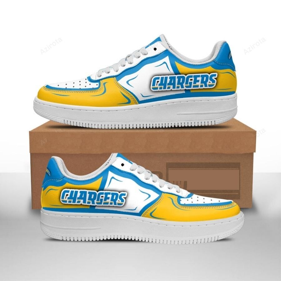 Los Angeles Chargers Air Force 1 Sneakers Custom Shoes For Men Women