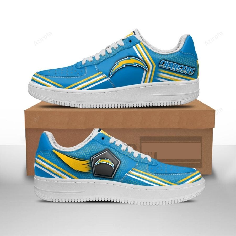 Los Angeles Chargers Air Force 1 Sneakers Custom Force Shoes For Men Women